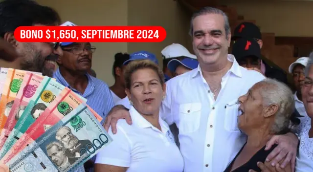 El Bono 1,650 de República Dominicana se pagaría el 15 de septiembre. El Bono 1,650 de República Dominicana se pagaría el 15 de septiembre.