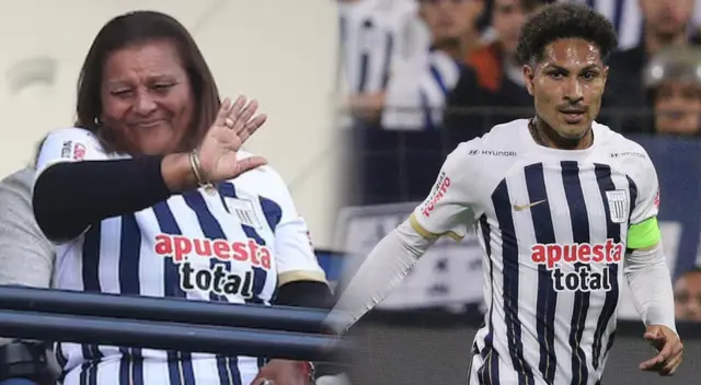 Doña Peta no ocultó la emoción de ver a su hijo debutando con la camiseta de Alianza Lima en el partido contra Manucci. Doña Peta no ocultó la emoción de ver a su hijo debutando con la camiseta de Alianza Lima en el partido contra Manucci.