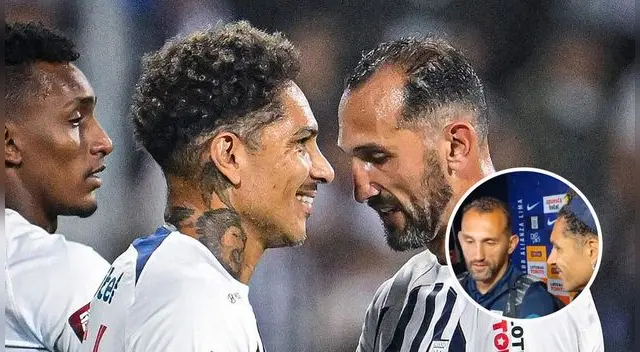 Hernán Barcos en cara de Paolo Guerrero desmiente mala relación