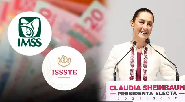 Pensión IMSS e ISSSTE de octubre 2024.
