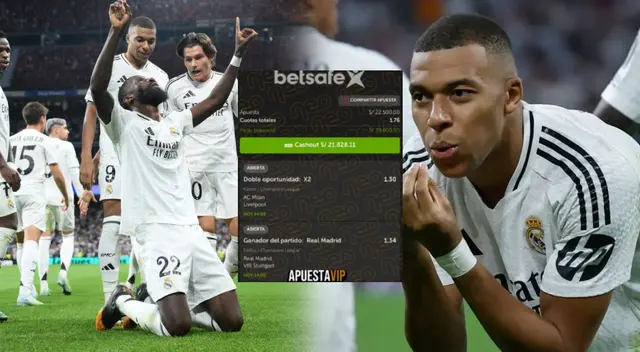 Con goles de Mbappé, Rudiger y Endrick, Real Madrid superó 3-1 al Stutgart de Alemania en su debut por la Champions League.