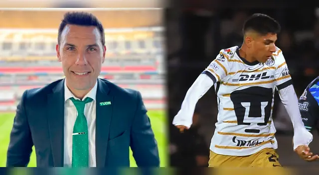 Piero Quispe fue criticado por exfutbolista mexicano y comentarista de TUDN.