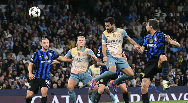 Manchester City e Inter de Milán igualaron sin goles en el Etihad Stadium Manchester City e Inter de Milán igualaron sin goles en el Etihad Stadium