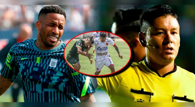 Jefferson Farfán criticó al árbitro del partido entre Alianza Lima y Atlético Grau.