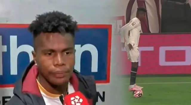 Segundo Portocarrero declaró luego de su jugada polémica. Segundo Portocarrero declaró luego de su jugada polémica.