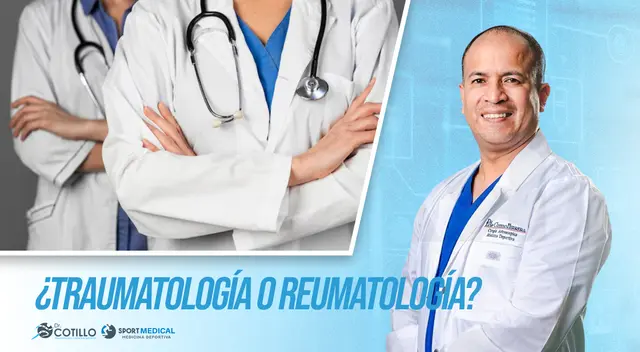 "Si me duele la rodilla, ¿debo acudir al traumatólogo o reumatólogo?", por el Dr. Cotillo "Si me duele la rodilla, ¿debo acudir al traumatólogo o reumatólogo?", por el Dr. Cotillo