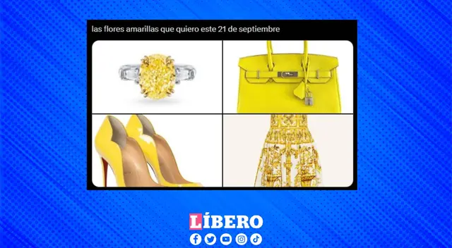 En lugar de flores amarillas, nada mejor que prendas de ese color para brillar ante los demás.