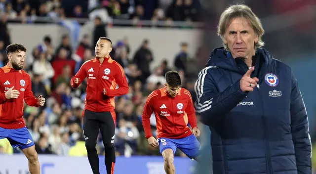Ricardo Gareca y Chile en 'alerta' a poco de los partidos ante Brasil y Colombia