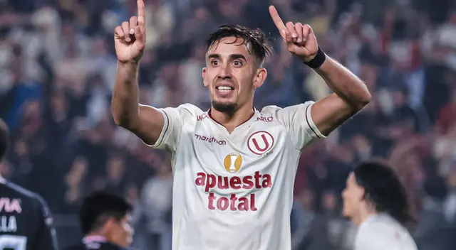 Martín Pérez Guedes atraviesa un gran presente en Universitario.