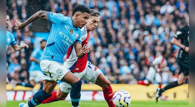 El local empezó ganando desde los primeros minutos, pero Arsenal pudo remontar. Foto: Manchester City