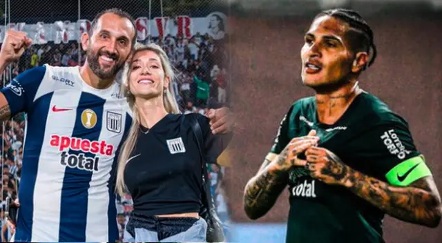 Esposa de Hernán Barcos celebró el gol de Paolo Guerrero con Alianza Lima. Esposa de Hernán Barcos celebró el gol de Paolo Guerrero con Alianza Lima.