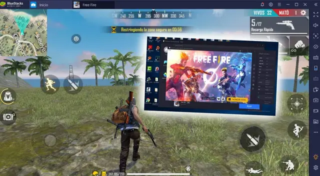 Descubre cómo jugar Free Fire en PC y cuáles son los requisitos.