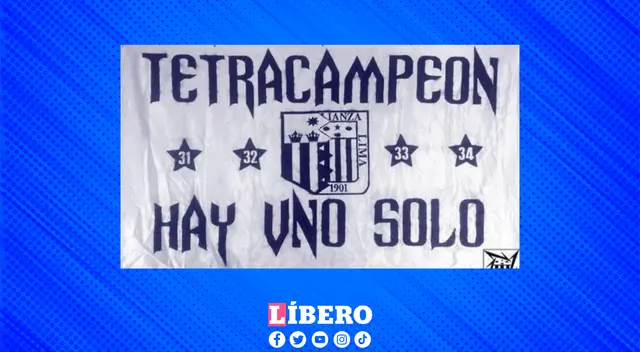 Hinchas de Alianza Lima comenzaron a compartir en sus perfiles esta gráfica.