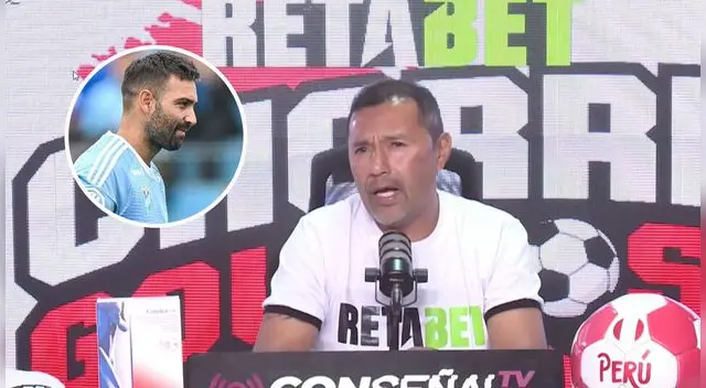 Roberto Palacios expresa un pedido a Guillermo Farré por Cauteruccio