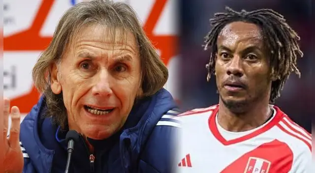 Ricardo Gareca habló sobre las polémicas declaraciones de André Carrillo