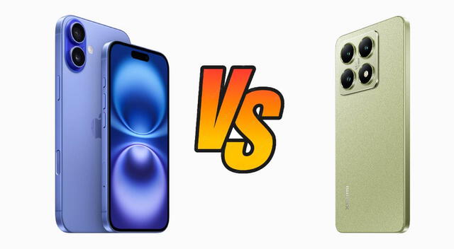 iPhone 16 vs. Xiaomi 14T