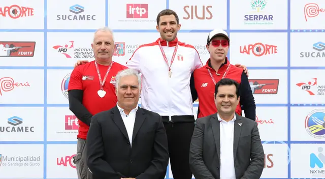 Nicolás Pacheco logra una nueva medalla de oro en el Campeonato Sudamericano de Tiro