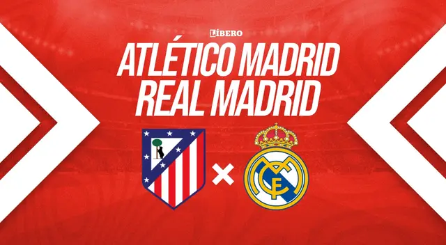 Real Madrid visita al Atlético Madrid por LaLiga
