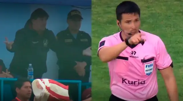 El gerente deportivo de Universitario, Jean Ferrari, tuvo un momento de gran tensión. El gerente deportivo de Universitario, Jean Ferrari, tuvo un momento de gran tensión.