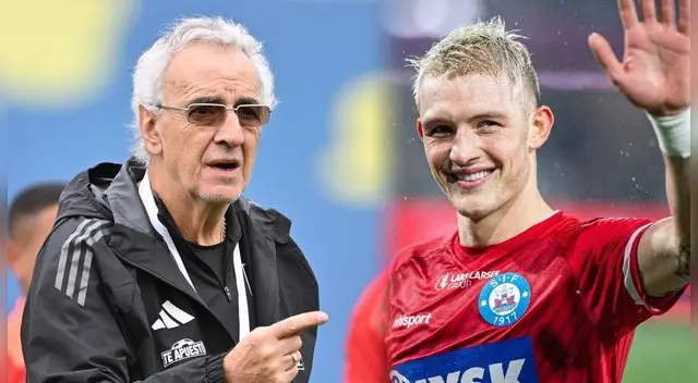 Oliver Sonne y la gran noticia para Jorge Fossati