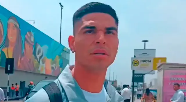 Luis Ramos llegó este martes a Lima para unirse a la selección peruana.