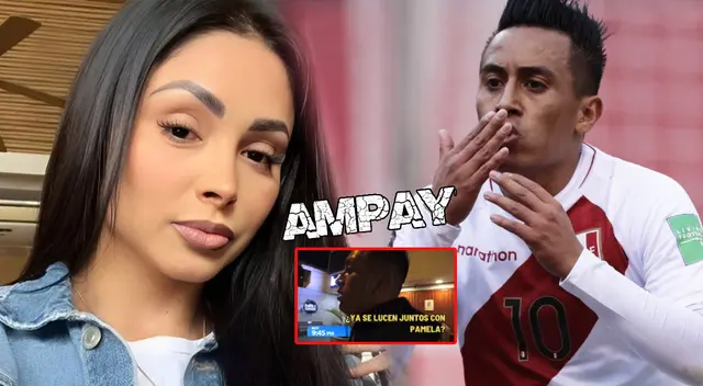 Christian Cueva y Pamela Franco se muestran juntos frente a las cámaras de Magaly. Christian Cueva y Pamela Franco se muestran juntos frente a las cámaras de Magaly.