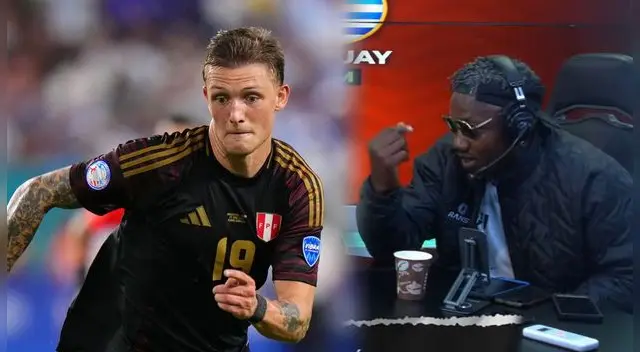 André Mendoza criticó a Oliver Sonne y su posible titularato ante Uruguay