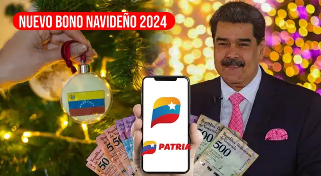 El Bono Navideño 2024 comenzará a pagarse en los próximos días por Sistema Patria.