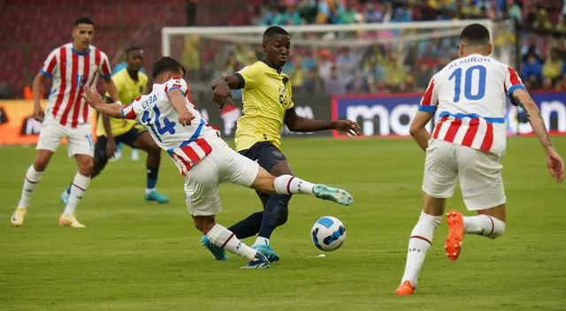 Paraguay y Ecuador jugaron por la jornada 9 de las Eliminatorias 2026.