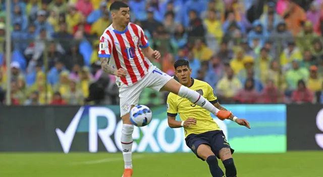 Paraguay y Ecuador se enfrentaron en Quito por las Eliminatorias 2026.