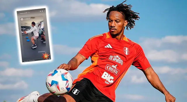 André Carrillo sorprendió en redes sociales con publicación.