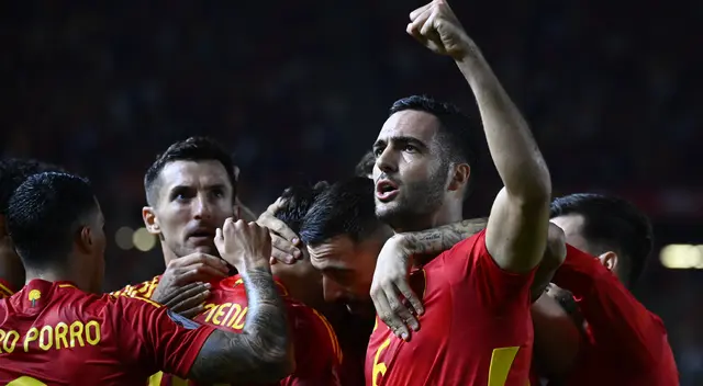 España venció a Dinamarca por 1-0.