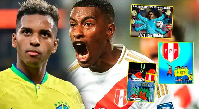 Revisa los mejores memes del partido Perú vs. Brasil por la fecha 10 por las Eliminatorias Sudamericanas 2026. Revisa los mejores memes del partido Perú vs. Brasil por la fecha 10 por las Eliminatorias Sudamericanas 2026.