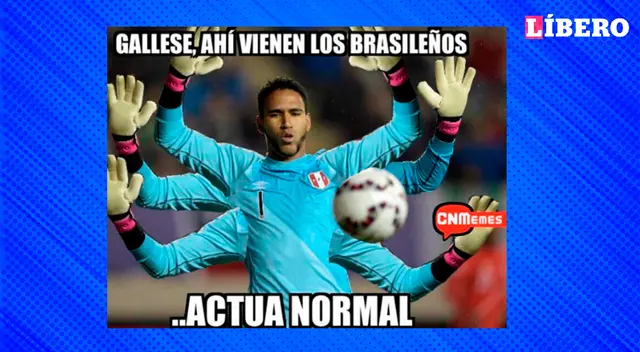 Hinchas confían en Pedro Gallese previo al duelo ante Brasil. Hinchas confían en Pedro Gallese previo al duelo ante Brasil.