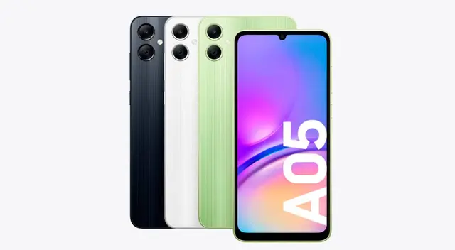 Este es el Galaxy A05 5G, el smartphone de Samsung que solo cuesta 100 dólares y es uno de los más potentes.