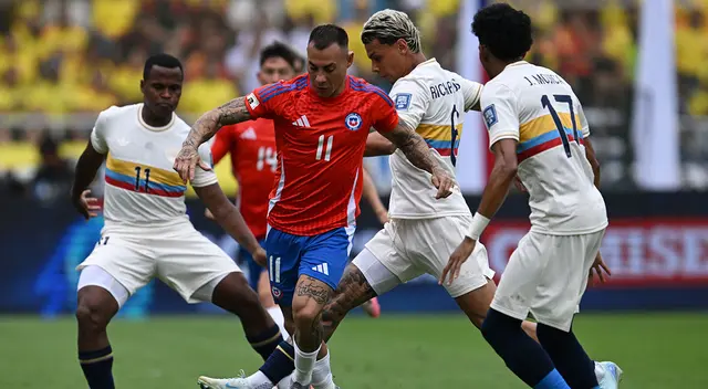 Chile no pudo ante Colombia por Eliminatorias.