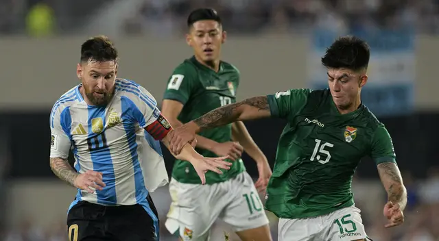 Bolivia visitó a Argentina por las Eliminatorias Sudamericanas 2026.