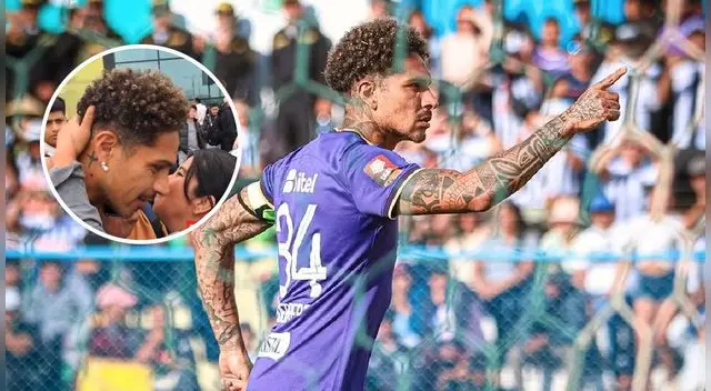 Paolo Guerrero recibió insólito momento por parte de una hincha