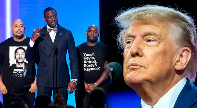 Trump es demandado por los integrantes de 'Central Park 5'. Trump es demandado por los integrantes de 'Central Park 5'.