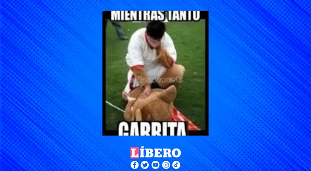 Garrita lo llora: los celestes se burlaron hasta de la mascota de Universitario.