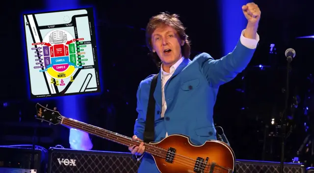 Concierto de Paul McCartney empezará a las 9:00 p.m. en el Estadio Nacional.