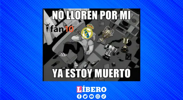 Los hinchas del Madrid sufrieron con la goleada que le propinó su archirrival.