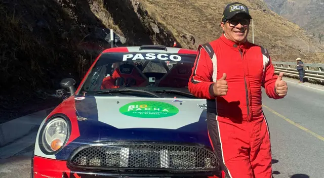 Luis Ledesma compite en Caminos del Inca. Luis Ledesma compite en Caminos del Inca.