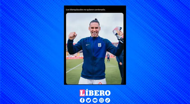 "Noriega no quiere Centenario": hinchas de Alianza quieren malograrle la fiesta a los cremas. "Noriega no quiere Centenario": hinchas de Alianza quieren malograrle la fiesta a los cremas.