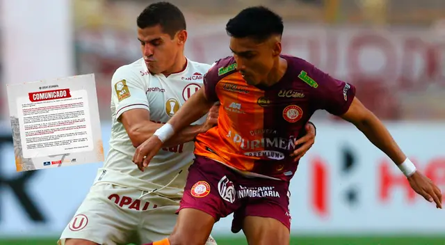 Los Chankas emitieron un nuevo comunicado sobre el partido ante Universitario Los Chankas emitieron un nuevo comunicado sobre el partido ante Universitario