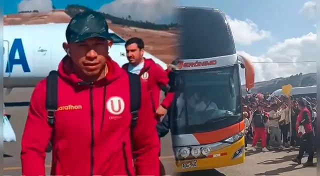 Hinchada de Universitario de hizo sentir en Andahuaylas Hinchada de Universitario de hizo sentir en Andahuaylas
