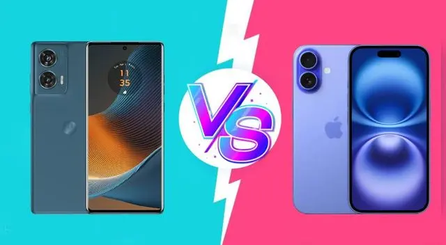 Conoce la ficha técnicas, las diferencias y similitudes entre el Motorola Edge 50 y iPhone 16. ¿Cuál es mejor? Aquí lo sabrás.