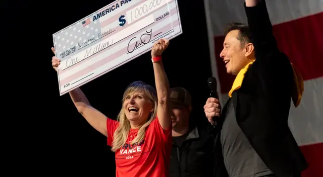 ¿Qué es la "lotería electoral" de Elon Musk? ¿Qué es la "lotería electoral" de Elon Musk?