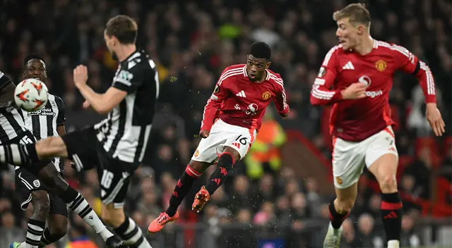 Amad Diallo firmó su primer doblete con Manchester United en la Europa Leaue 2024. Amad Diallo firmó su primer doblete con Manchester United en la Europa Leaue 2024.