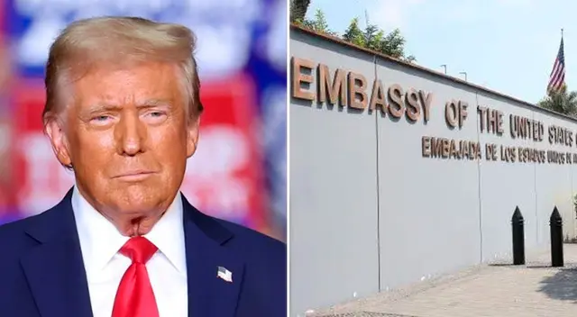 Con el triunfo de Donald Trump, la embajada de EE. UU. emitió un importante mensaje. Con el triunfo de Donald Trump, la embajada de EE. UU. emitió un importante mensaje.